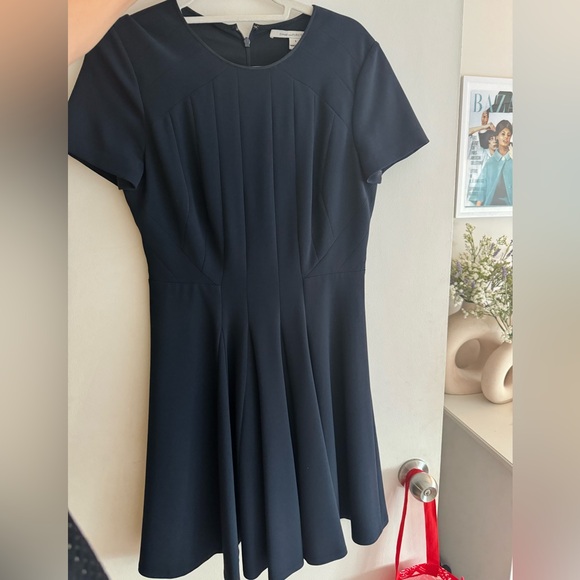 Navy Diane Von Furstenberg Dress - Picture 1 of 3